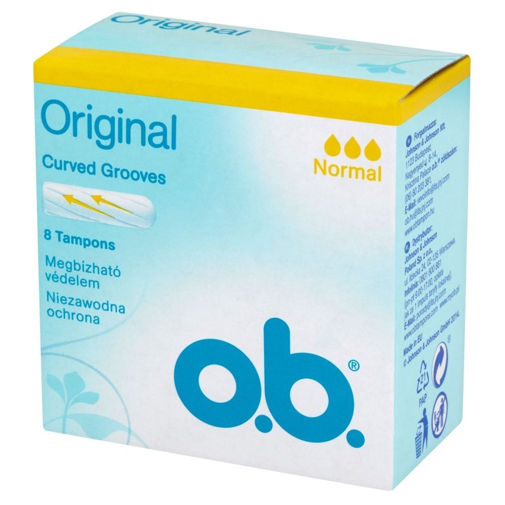 O.B. Original Normal Tampony 8 sztuk