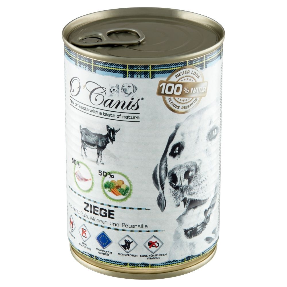 O'Canis Karma dla psów koźlina z ziemniakami marchwią i pietruszką 400 g