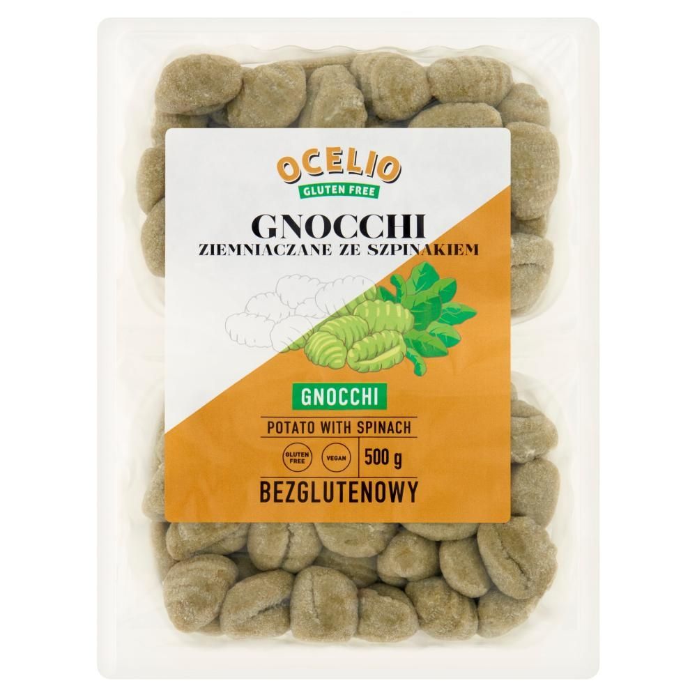 Ocelio Gnocchi ziemniaczane ze szpinakiem 500 g