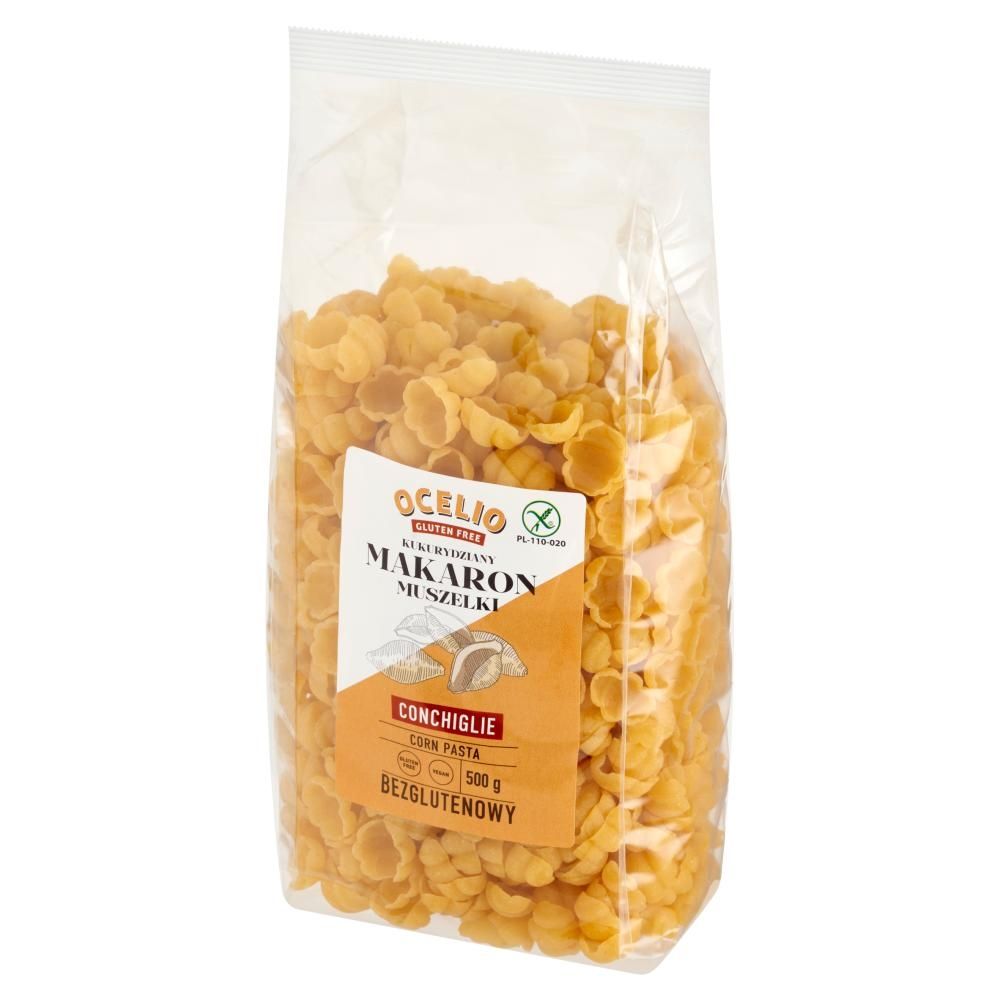 Ocelio Makaron kukurydziany muszelki 500 g
