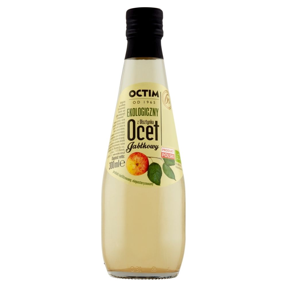 Octim Ekologiczny ocet jabłkowy 6% 300 ml