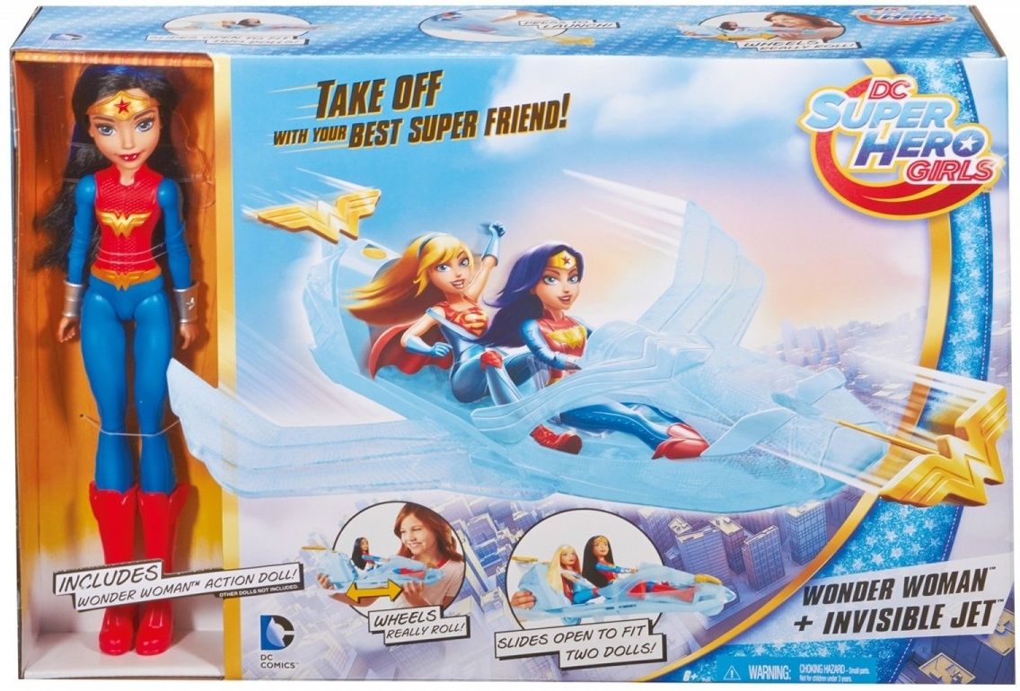 Odrzutowiec MATTEL Odrzutowiec Wonder Womam + lalka DYN05