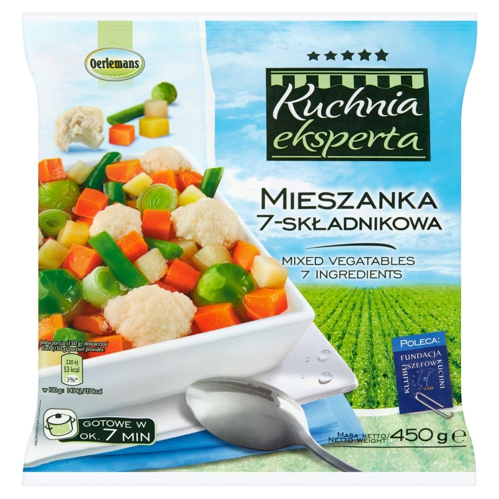 Oerlemans Kuchnia eksperta Mieszanka 7-składnikowa 450 g