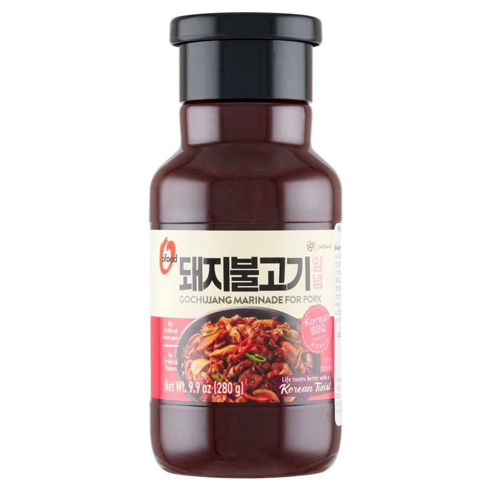 O'Food Koreańska marynata do mięsa wieprzowego bulgogi BBQ gochujang 280 g