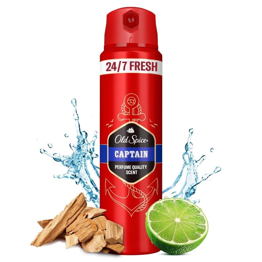 Old Spice Captain Dezodorant w sprayu dla mężczyzn 150ml