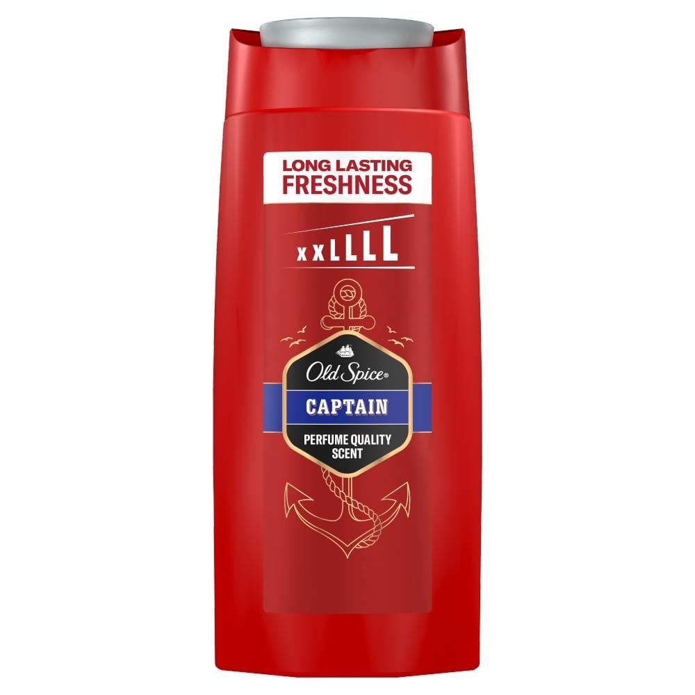 Old Spice Captain Męski płyn do kąpieli, żel pod prysznic i szampon 3 w 1 675ml