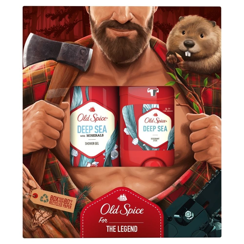 Old Spice Deep Sea Zestaw podarunkowy dla imprezowego zwierza