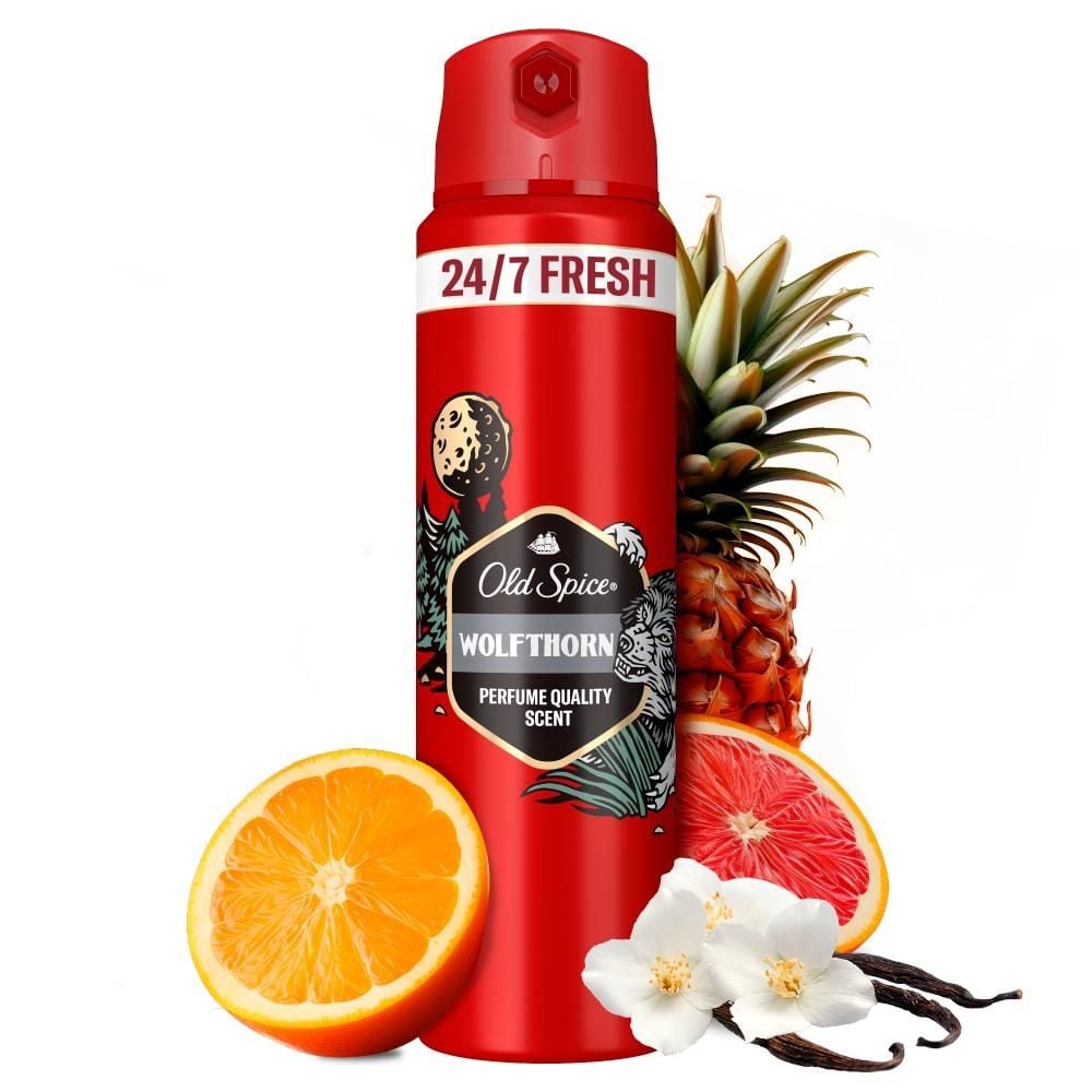 Old Spice Wolfthorn Dezodorant w sprayu dla mężczyzn 150ml
