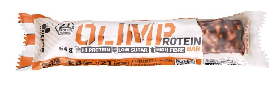 Olimp Protein Bar Baton wysokobiałkowy o smaku kremu orzechowego 64 g