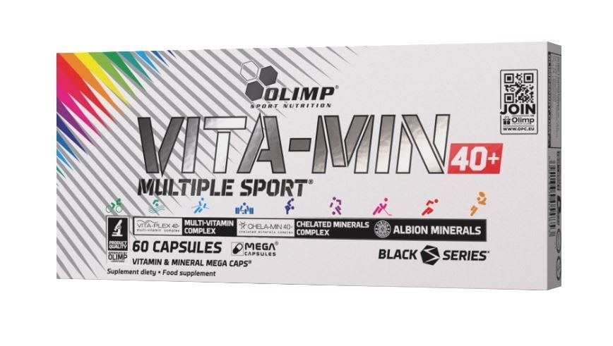OLIMP Vita-min Multiple Sport 40+ Witaminy dla aktywnych 60 kapsułek