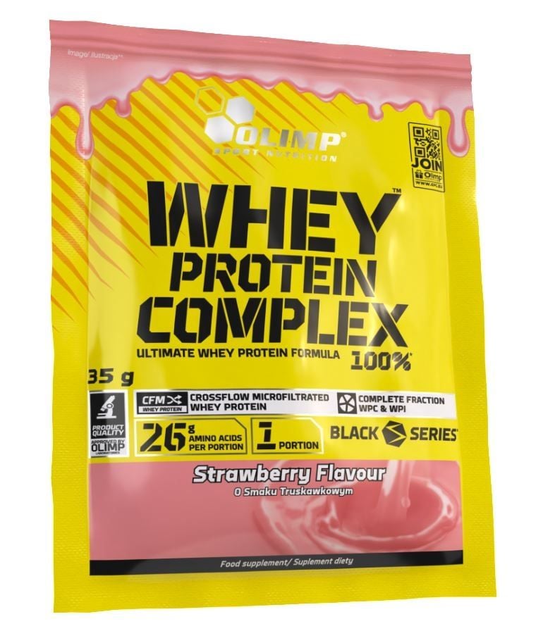 Olimp Whey Protein Complex 100% Truskawka 35 g
