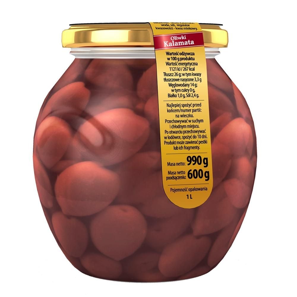 Oliwki całe kalamata 990 g Athina