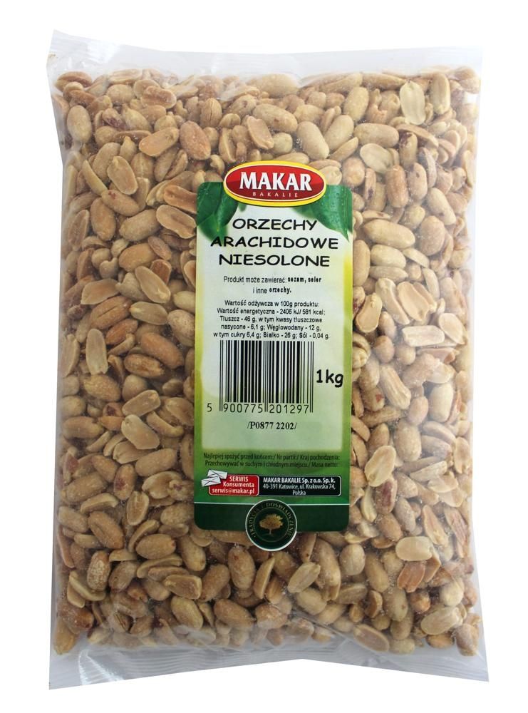 Orzechy aranchidowe niesolone 1 kg