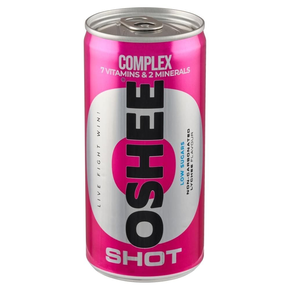 Oshee Shot Complex Suplement diety napój niegazowany o smaku liczi 200 ml