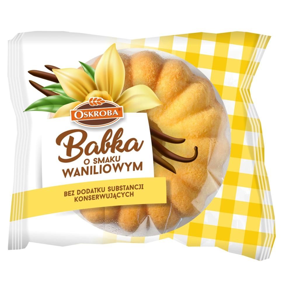 Oskroba Babka o smaku waniliowym 200 g