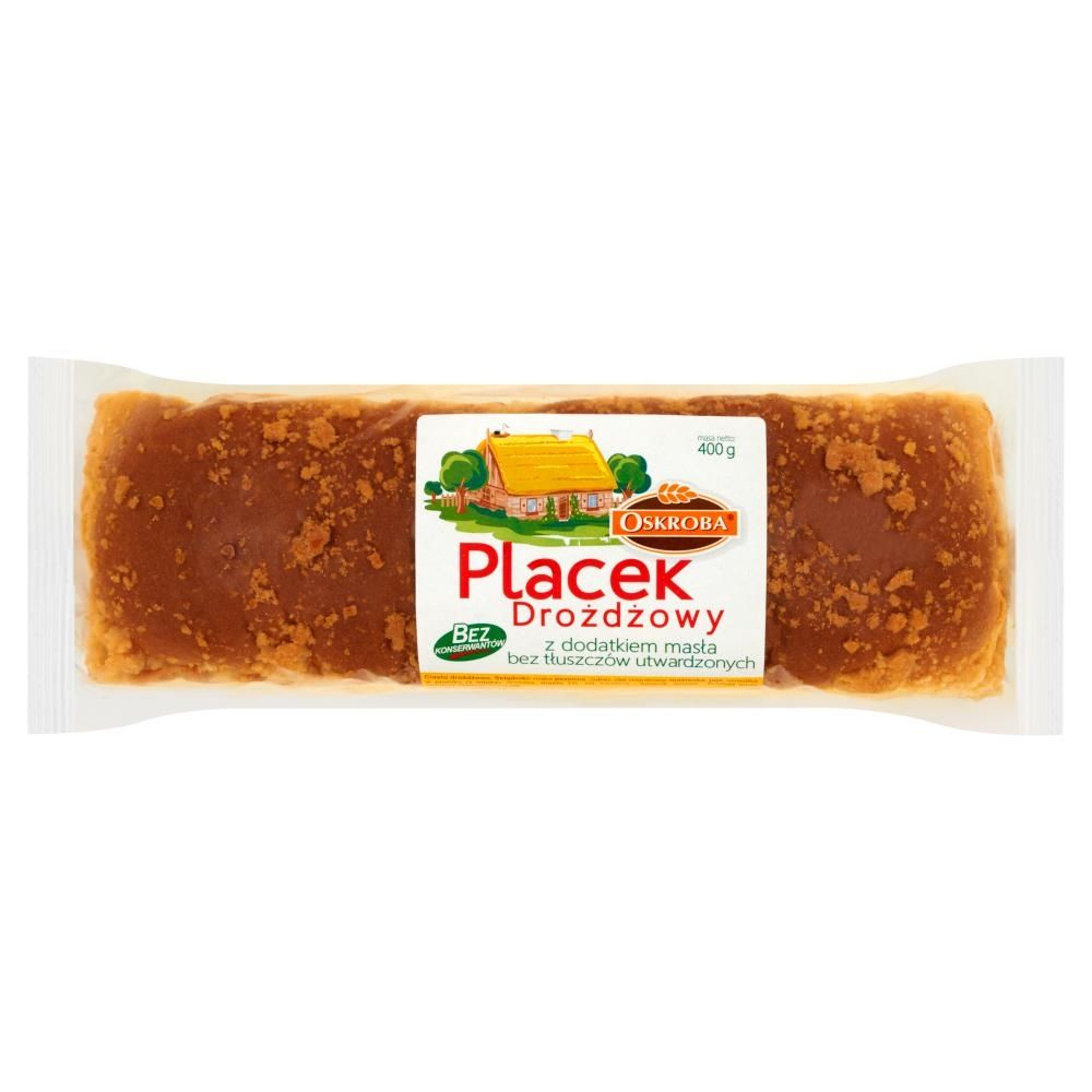 Oskroba Placek drożdżowy 400 g