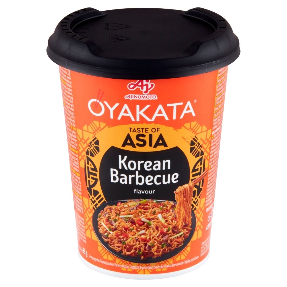 OYAKATA Taste of Asia Danie instant z sosem i makaronem o smaku barbecue 93 g