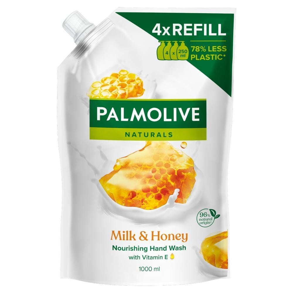 Palmolive Naturals Milk & Honey mydło w płynie do mycia rąk