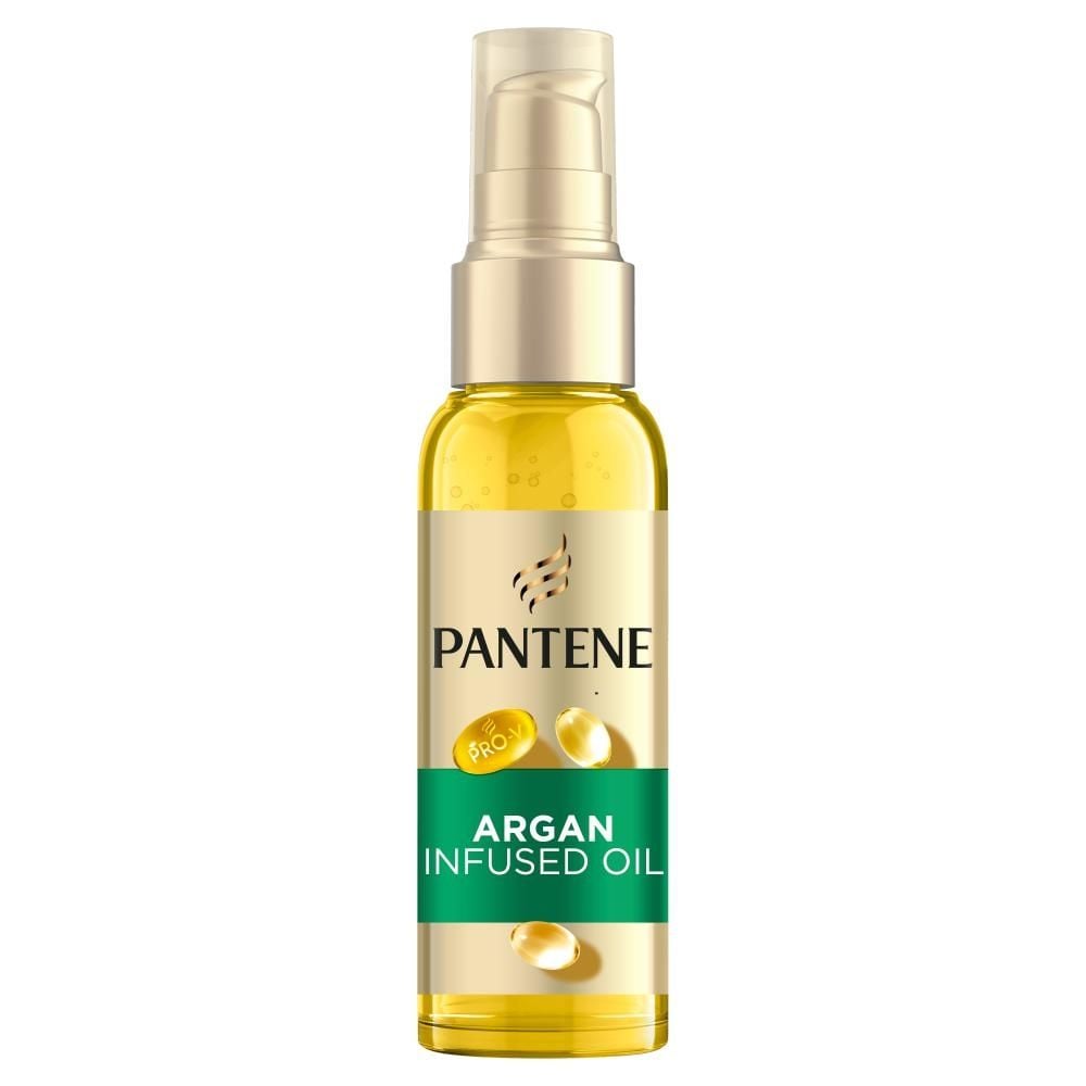 Pantene Pro-V Smooth & Sleek Argan Infused Olejek do włosów puszących się i matowych 100 ml
