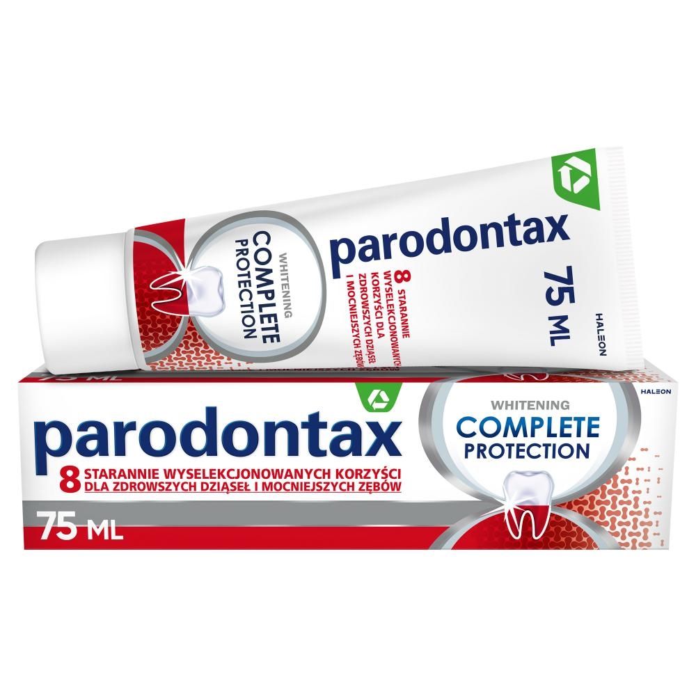 Parodontax Whitening Complete Protection Pasta do zębów z fluorkiem 75 ml