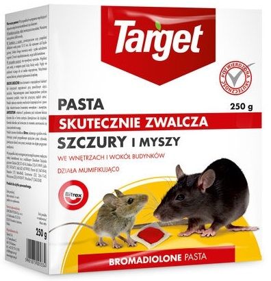 Pasta TARGET Bromadiolone pasta 250 g