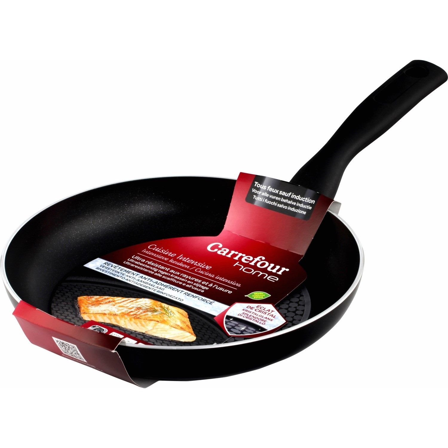 Patelnia CARREFOUR HOME HO136166 24 cm Czarny HO136166