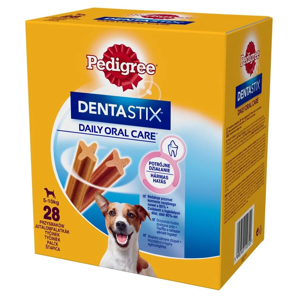 Pedigree DentaStix 5-10 kg Karma uzupełniająca dla psów 440 g (4 x 110 g)