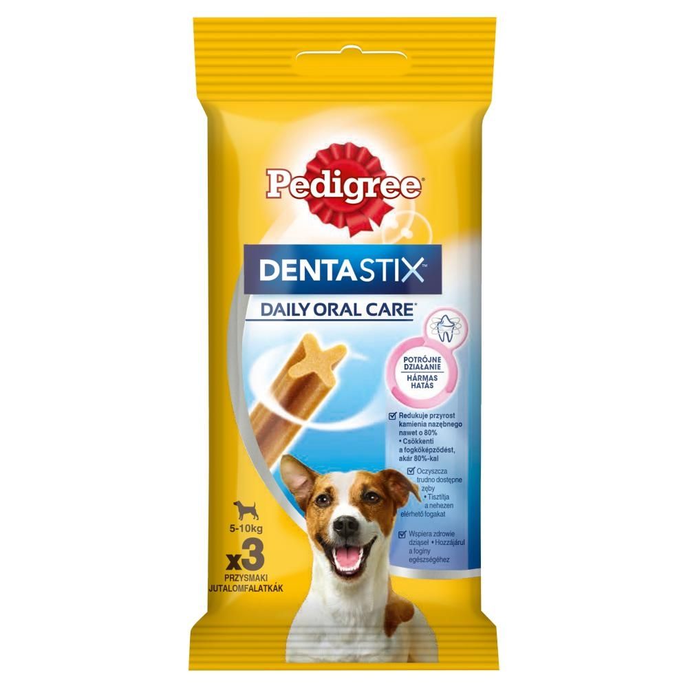 Pedigree DentaStix 5-10 kg Karma uzupełniająca dla psów 45 g (3 sztuki)