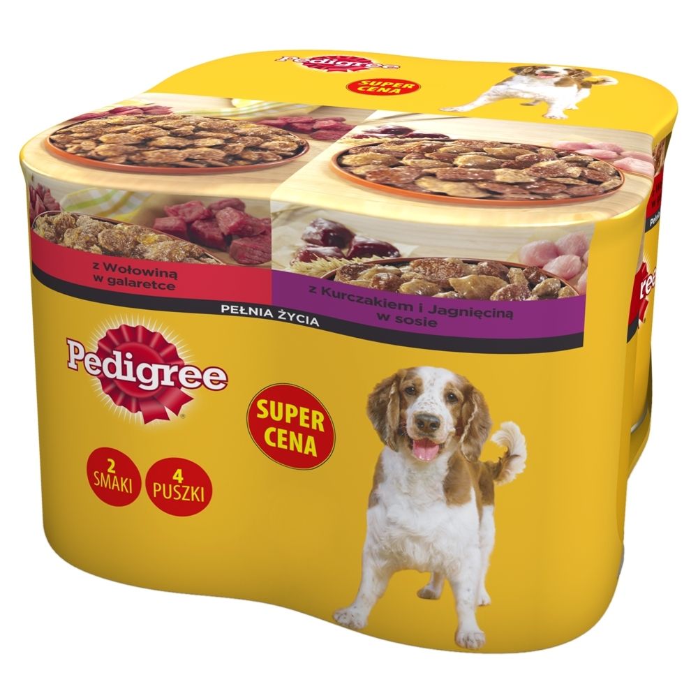 Pedigree Karma pełnoporcjowa 1600 g (4 x 400 g)
