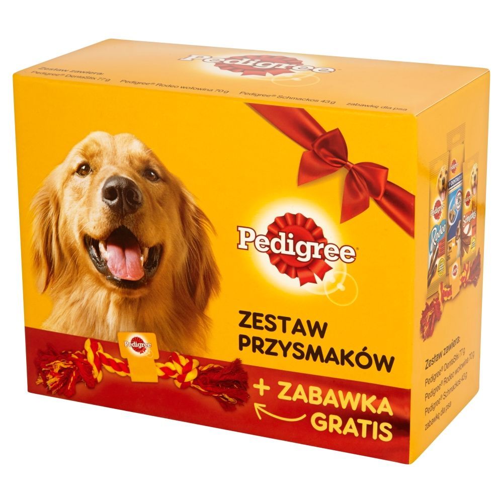 Pedigree Zestaw przysmaków + zabawka Karma uzupełniająca