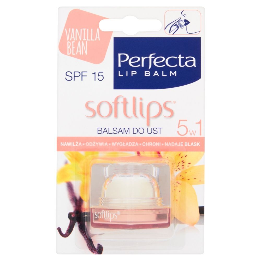 Pefecta Vanilla Bean Softlips Balsam do ust 5w1 6,5 g