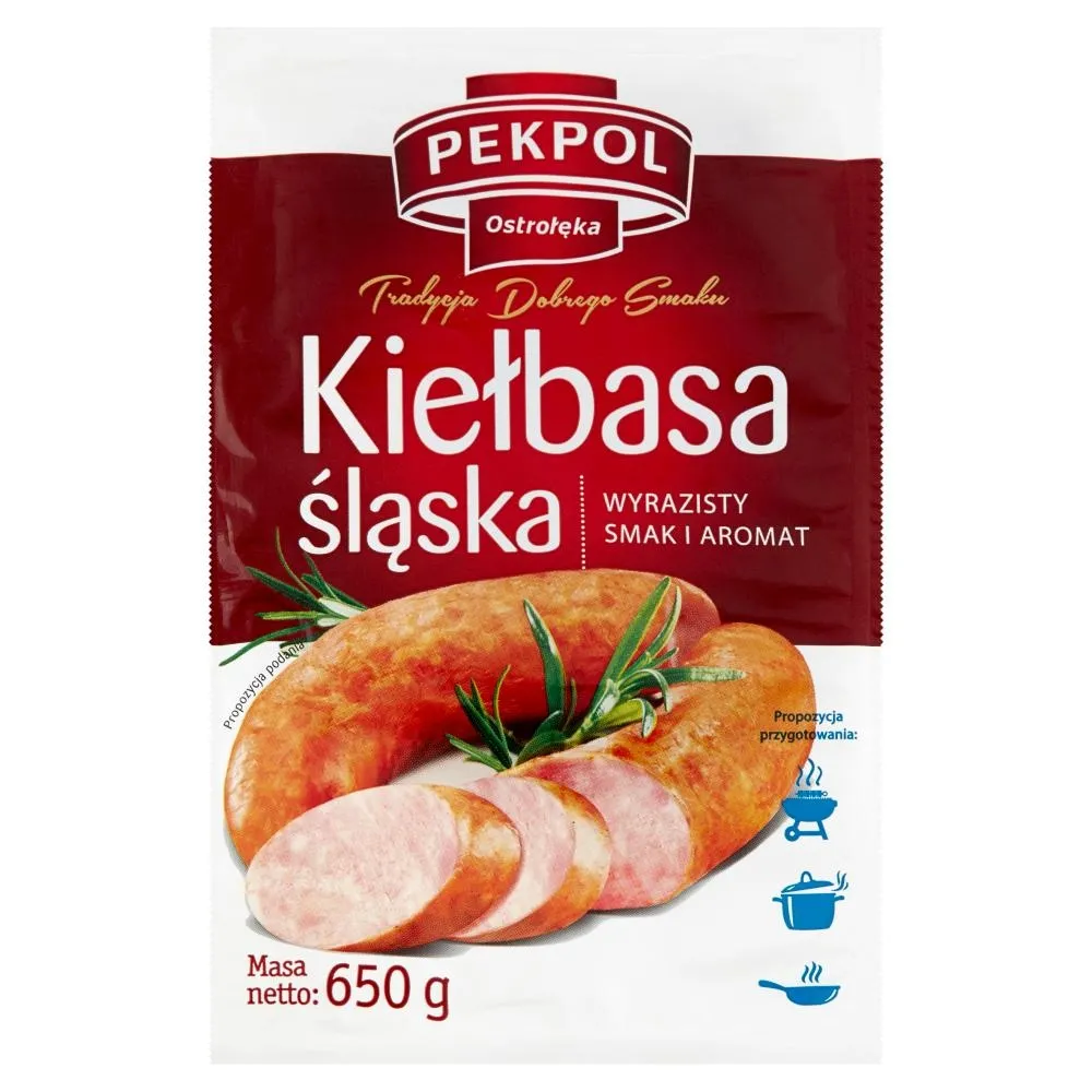 Pekpol Kiełbasa śląska 650 g