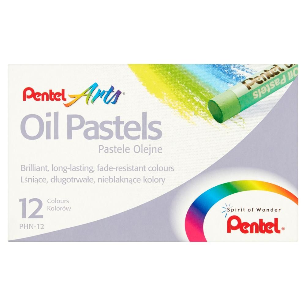 Pentel Arts Pastele olejne 12 kolorów