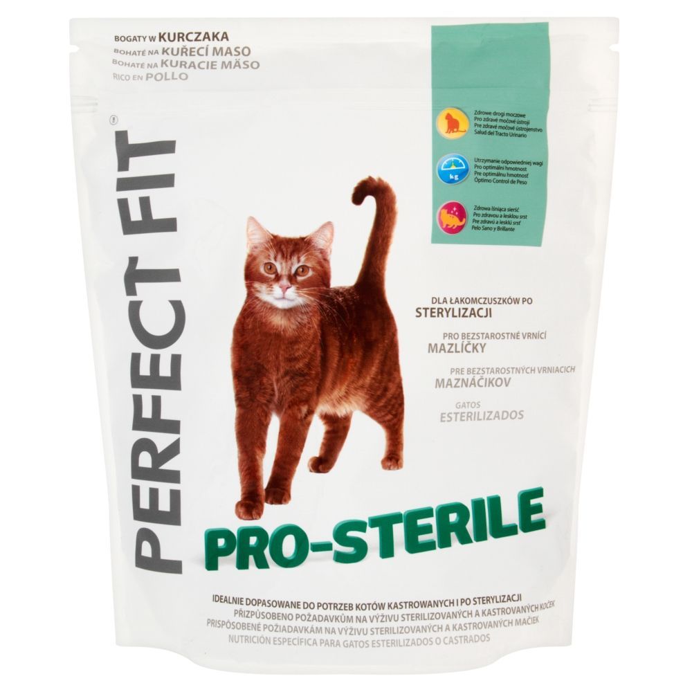 Perfect Fit Pro-Sterile dla łakomczuszków po sterylizacji Karma pełnoporcjowa 1,4 kg