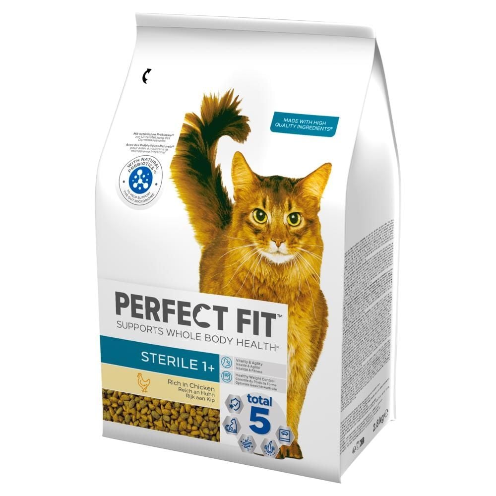 Perfect Fit Sterile 1+ Karma dla dorosłych kotów 2,8 kg