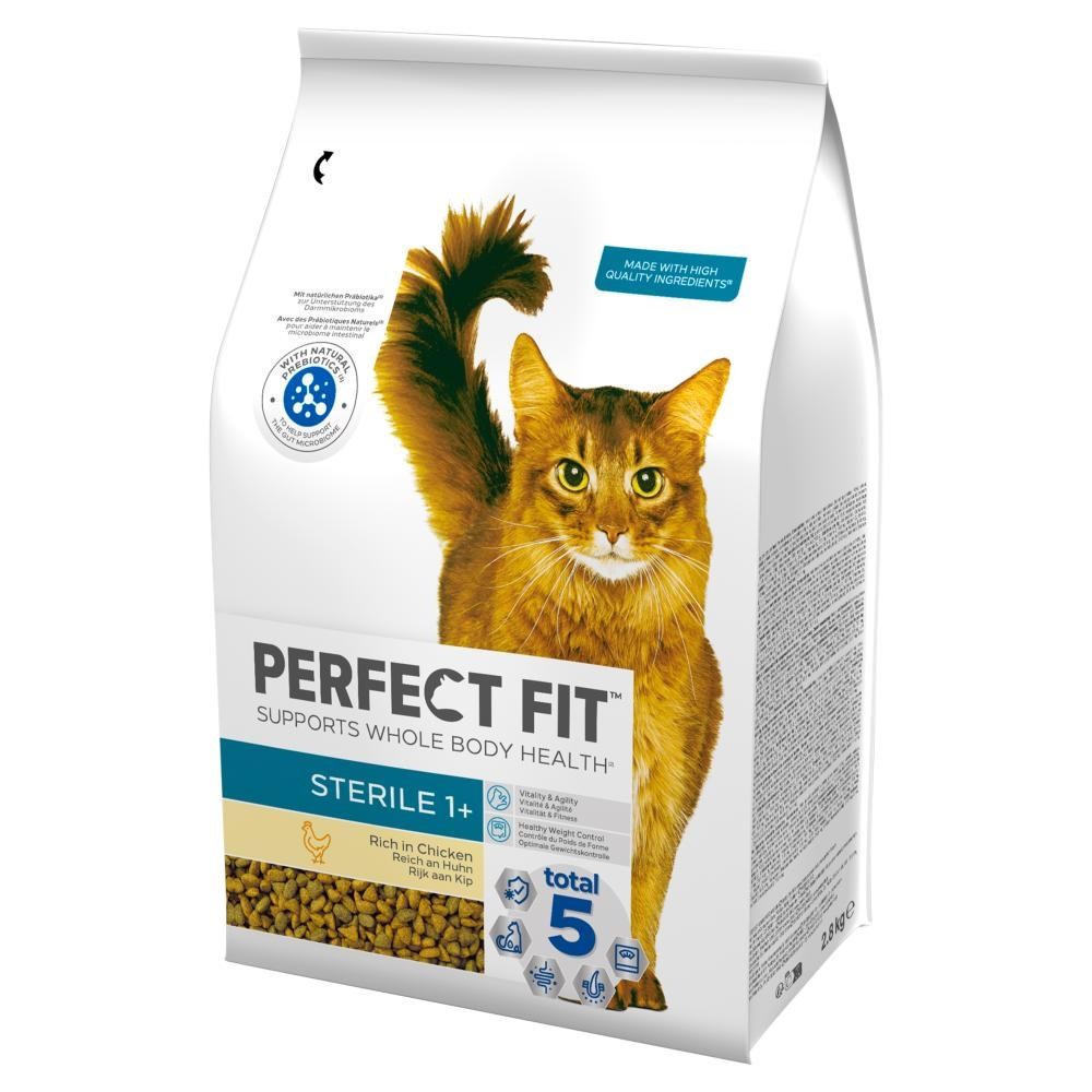 Perfect Fit Sterile 1+ Karma dla dorosłych kotów 2,8 kg