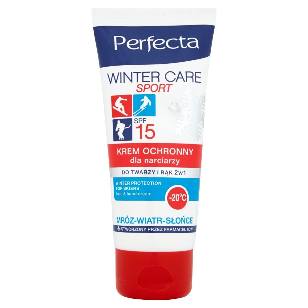 Perfecta Winter Care Sport Krem ochronny dla narciarzy do twarzy i rąk 2w1 70 ml