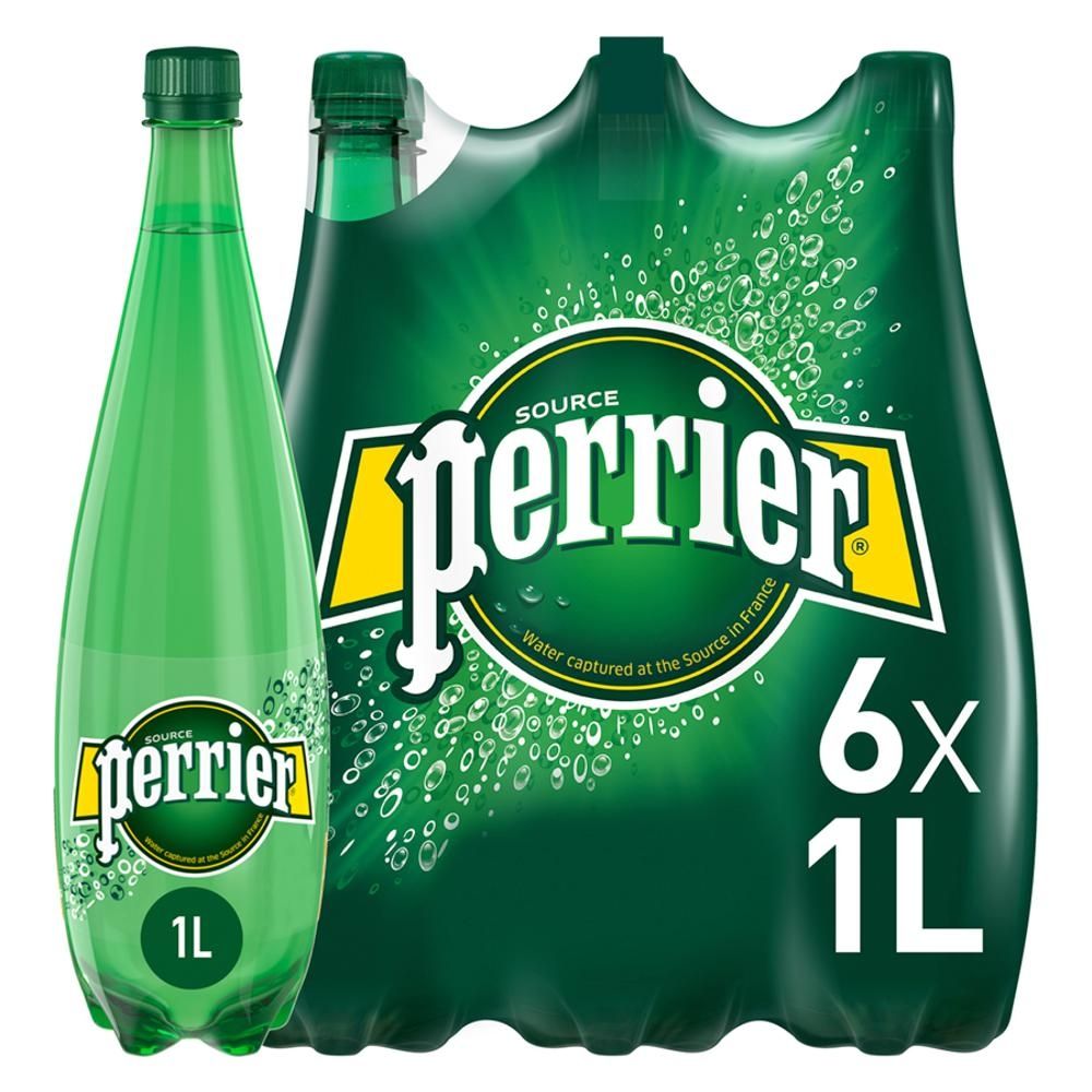 Perrier Naturalna woda mineralna gazowana 1 l