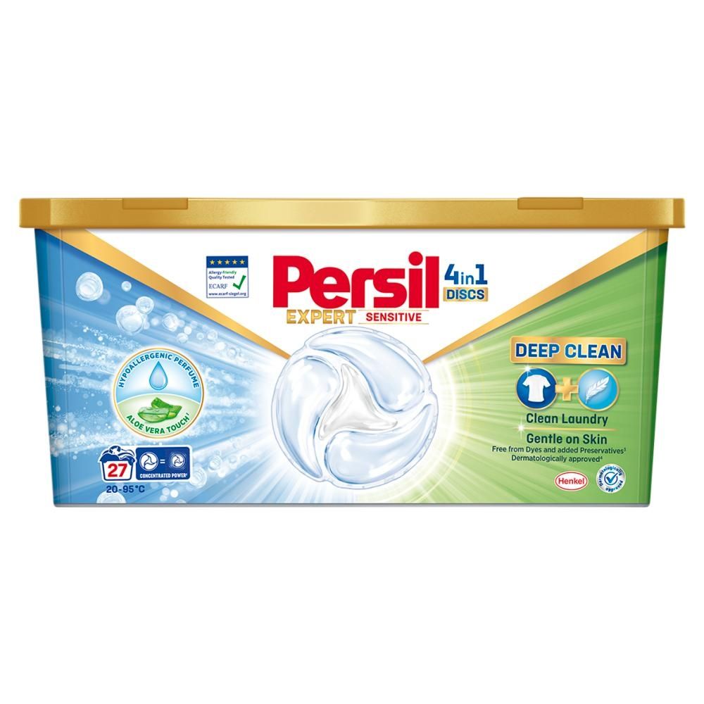 Persil Discs Expert Sensitive Skoncentrowany środek w kapsułkach do prania 445,5 g (27 prań)