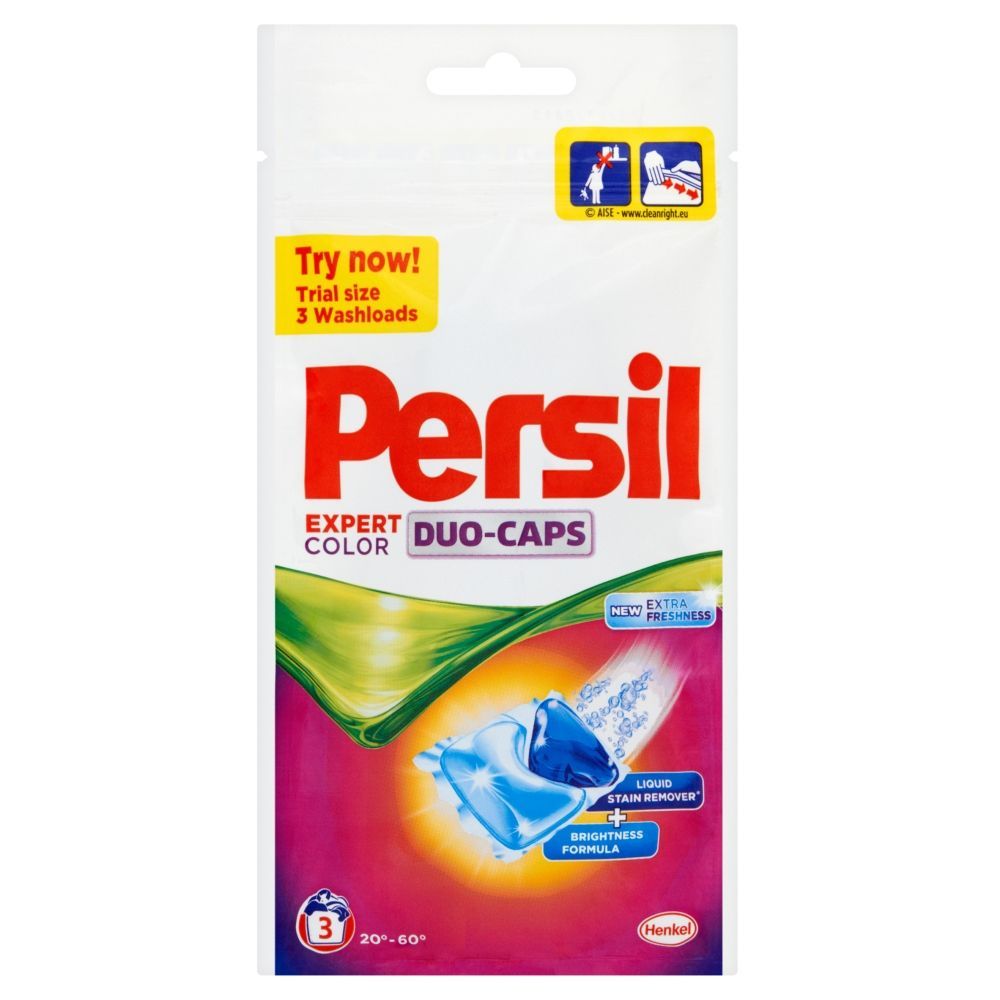 Persil Expert Color Duo-Caps Kapsułki do prania tkanin kolorowych 99 ml (3 sztuki)