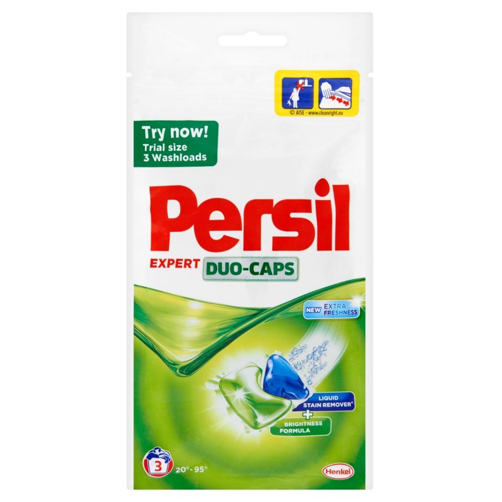 Persil Expert Duo-Caps Kapsułki do prania tkanin białych i w jasnych kolorach 99 ml (3 sztuki)