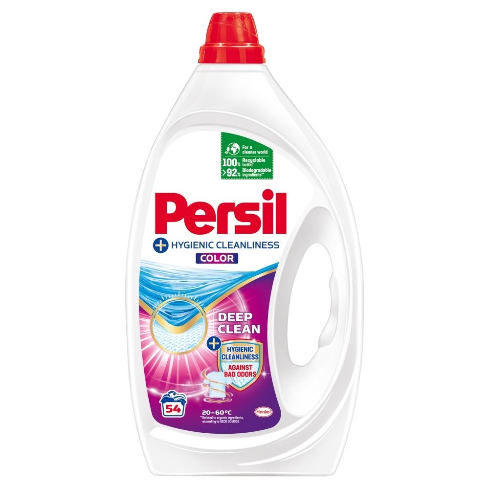 Persil Hygienic Cleanliness Color Płynny środek do prania 2,70 l (54 prania)