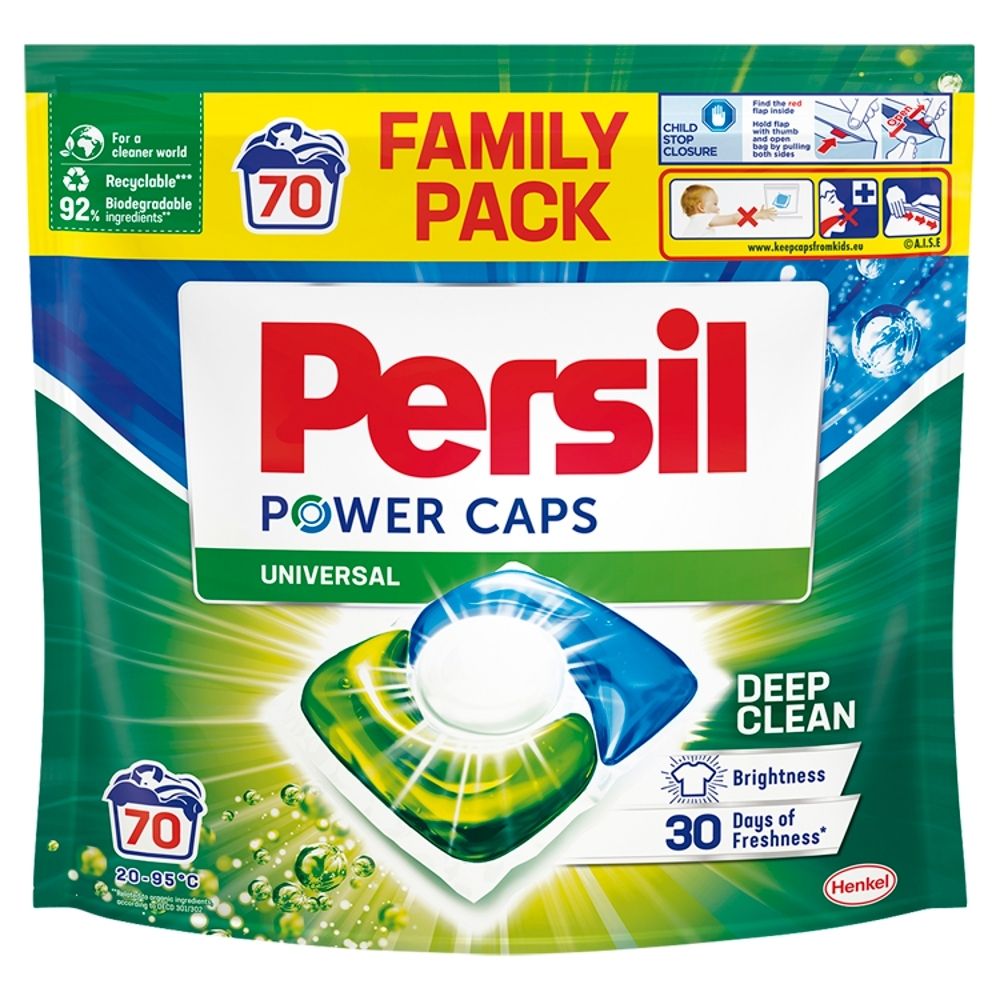 Persil Power Caps Universal Skoncentrowany środek do prania 1050 g (70 prań)