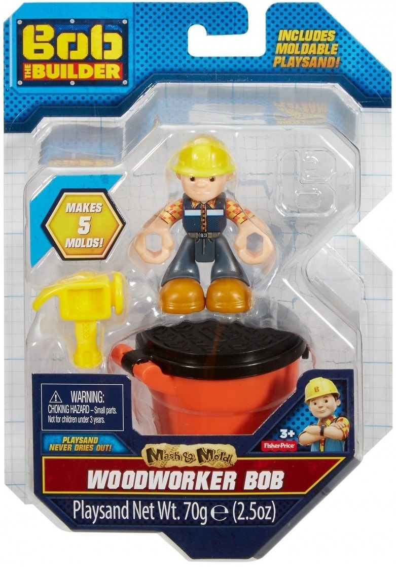 Piasek Kinetyczny MATTEL BOB + piasek kinetyczny DYT91