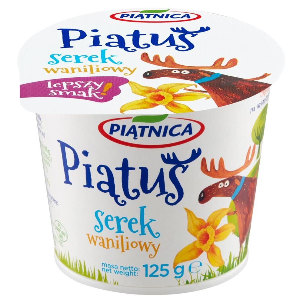 Piątnica Piątuś Serek waniliowy 125 g