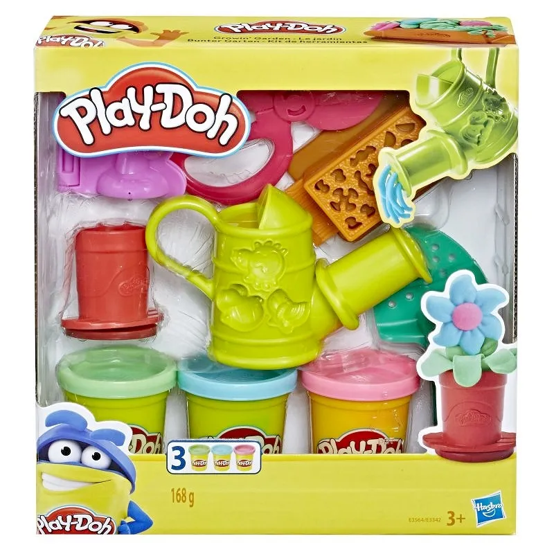 Play Doh Ciastolina Zestaw narzędzi Rosnący ogród E3564