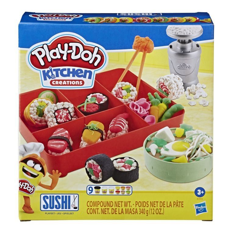 Play Doh Ciastolina zestaw Sushi E7915