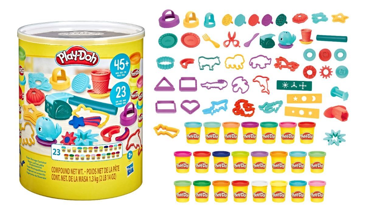 PLAY-DOH Mega zestaw 23 kolory 1,3 kg