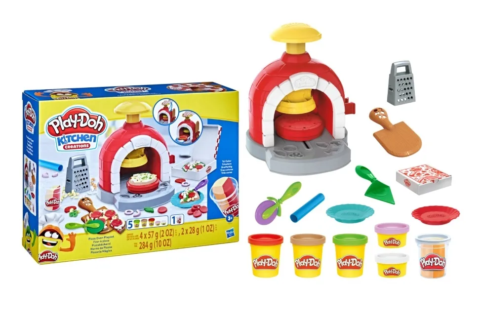 Zdjęcia - Zabawka edukacyjna Play-Doh Zestaw do pieczenia pizzy Ciastolina i akcesoria F4373 