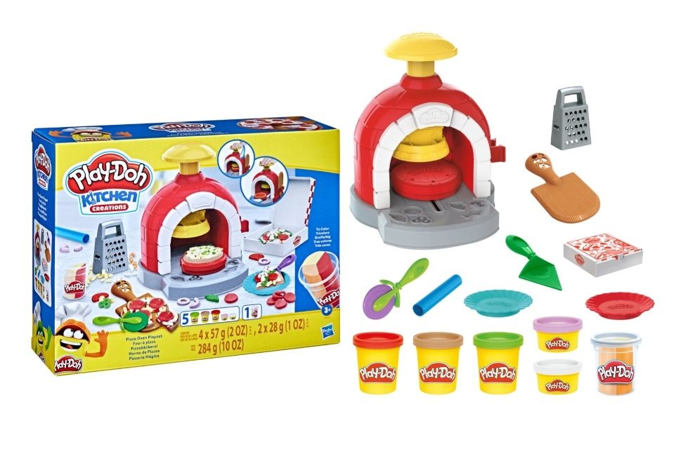 Play-Doh Zestaw do pieczenia pizzy Ciastolina i akcesoria F4373